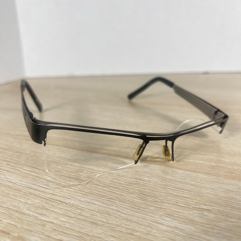 JF Rey JF2361 0010 Eyeglasses Half Rim Black Metal Frames Only 53-18-129